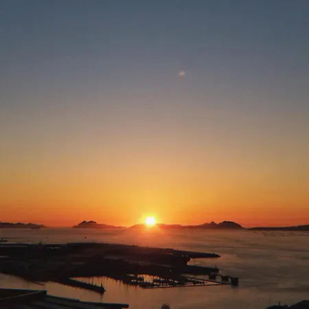 ático 360º En El Centro De Con Terraza Y Vistas A Cíes Vigo